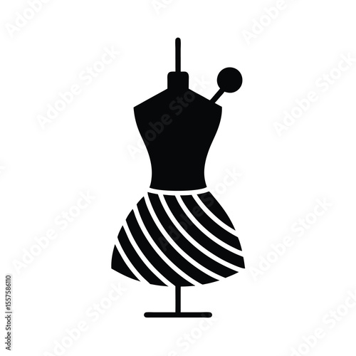 Dressmaker s Mannequin Silhouette