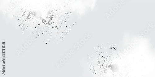 Noise grain background  art pointillism dots gradient or dotwork pattern  vector stipple effect. Grain noise halftone or grainy texture white
