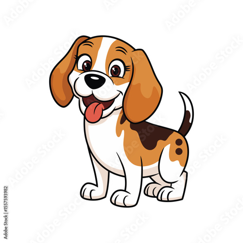 Lovely Dog Illustration