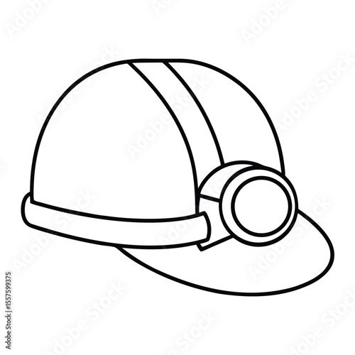 vector illustration of baseball cap