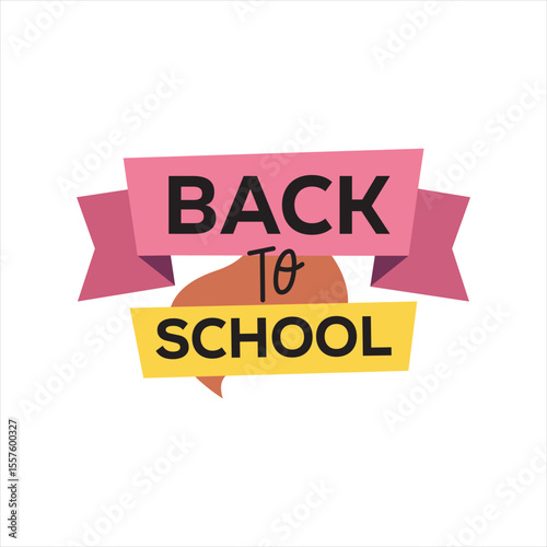 Playful Back To School Illustration for Children's Educational Content, Making Learning Fun and Engaging for Young Students.