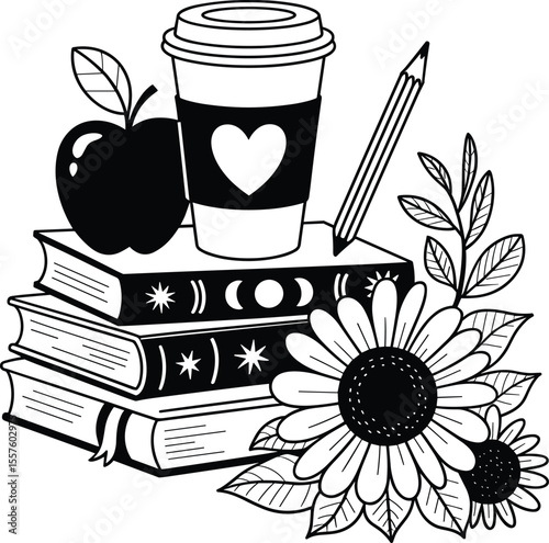 Book SVG, Reading SVG, Book Lover SVG