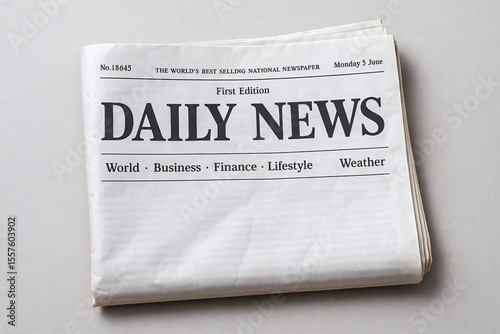 Vintage Daily Newspaper