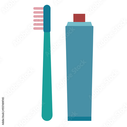 set of cosmetic bottles isolated