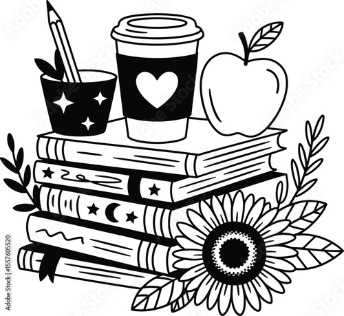 Book SVG, Reading SVG, Book Lover SVG