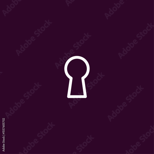 Key icon logo flat vector design