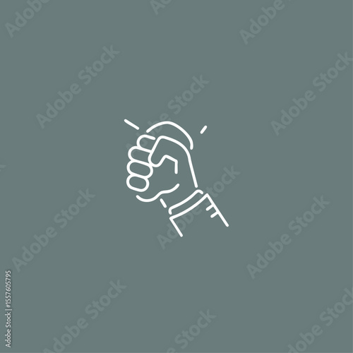 Squeeze icon logo flat vector design