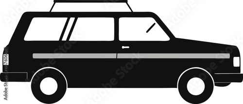 Car Silhouette Vector , Sports Cars, Vintage, SUV, Classic, Pickup, and Racing Vehicle SVG Set
