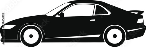 Car Silhouette Vector , Sports Cars, Vintage, SUV, Classic, Pickup, and Racing Vehicle SVG Set