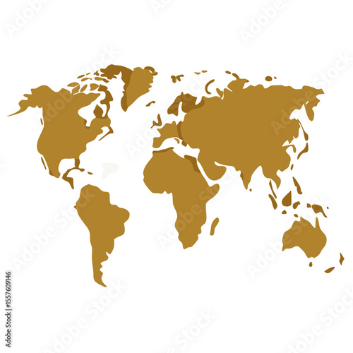world map vector illustration