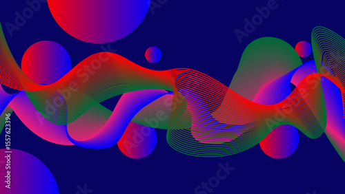 Abstract background in flat vector style, EPS 10 format. Features modern design elements for use in web graphics, posters, presentations, branding, packaging, and digital backdrops.