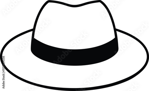 Stylish Fedora Hat Classic Design, Timeless Appeal
