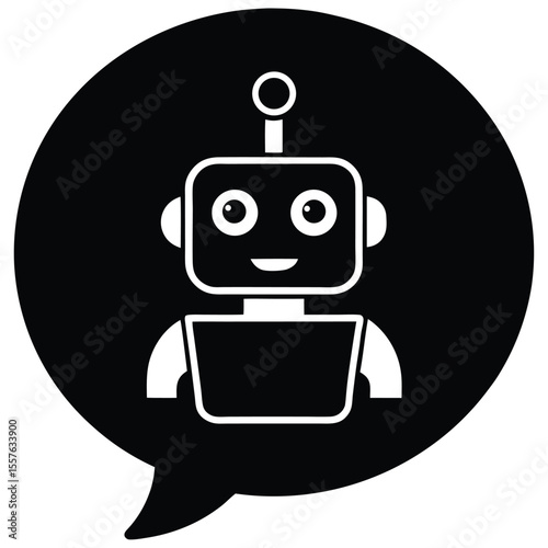 funny cartoon robot