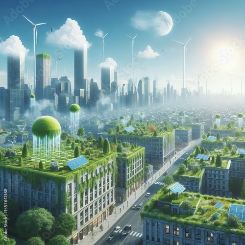 Island Mitigation with Green Roofs –