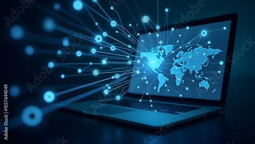 Comprehensive Government Cybersecurity Policies: Enhancing National Digital Defense through Regulatory Reform and International Cooperation - Photo Stock Concept