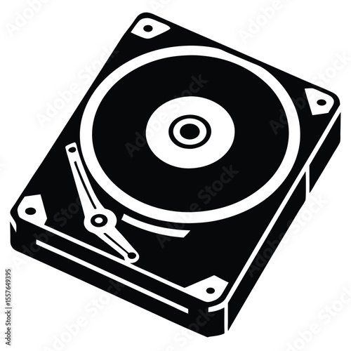 hard disk vector art