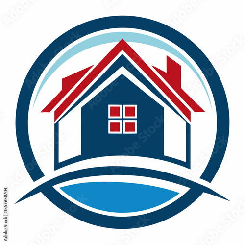 Black Gold Real Estate Logo. Construction Architecture Building Logo Design Template Element