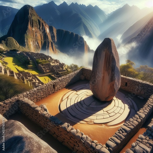 The gentle swaying of the Intihuatana