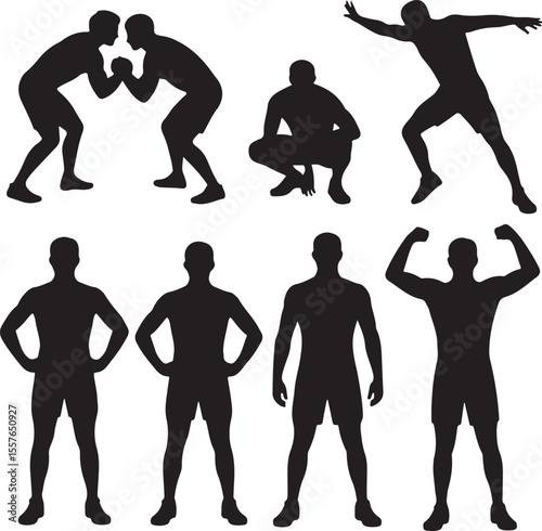 Quarterback Throwing Pass Silhouette

Touchdown Celebration Vector Design

Football Player in Action Silhouette

Helmet and Ball American Football Art

Team Huddle on Field Silhouette Scene