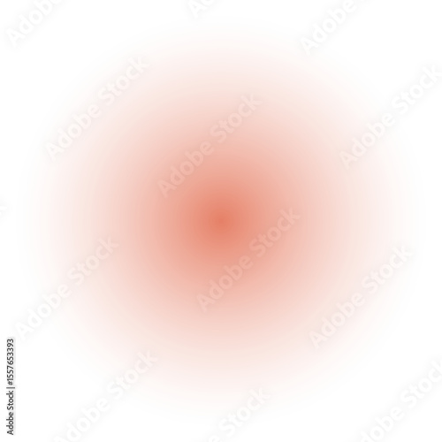 Circle neon bokeh, light glowing effect, gradient background, red glow star light, blur lens - stock vector