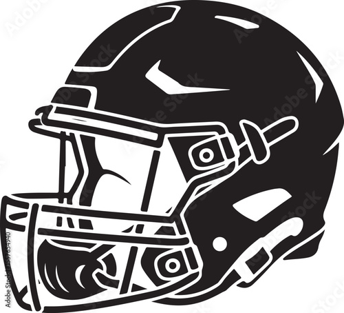 Quarterback Throwing Pass Silhouette

Touchdown Celebration Vector Design

Football Player in Action Silhouette

Helmet and Ball American Football Art

Team Huddle on Field Silhouette Scene