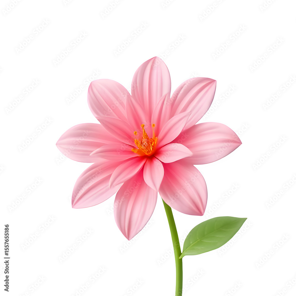 Fototapeta premium 3D Flower PNG
