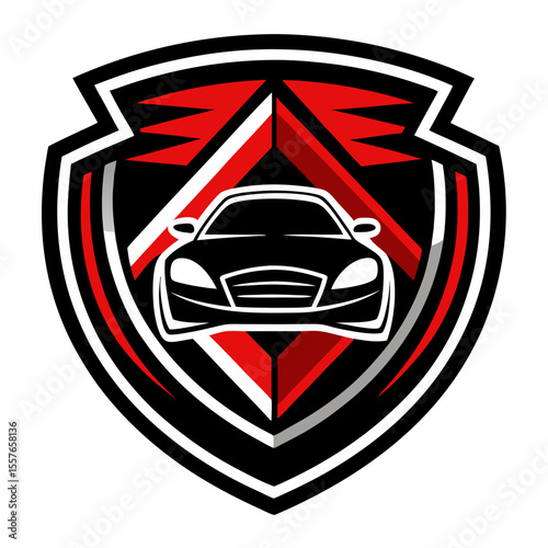 Car Logo Abstract Lines Vector. Vector illustration