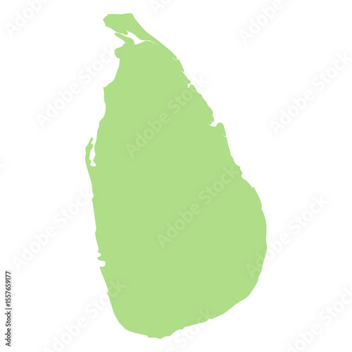 map of Sri Langka land