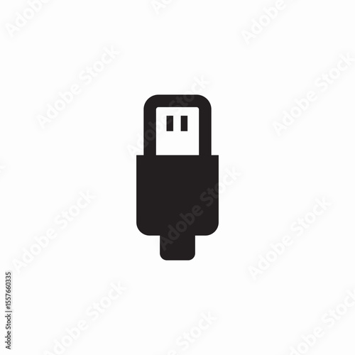 charging plug icon sign vector