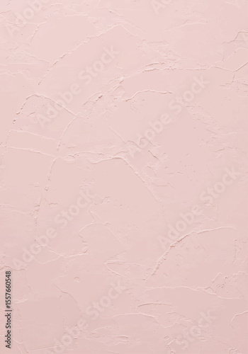 Light pink plaster wall background with decorative stucco and subtle abstract texture, elegant interior surface ideal for artistic wallpapers and modern design projects