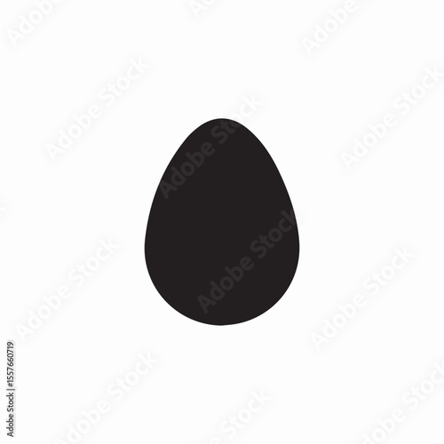 egg whole icon sign vector