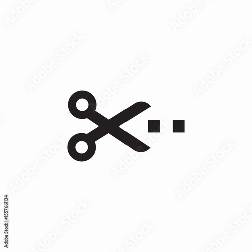 line cut example icon sign vector