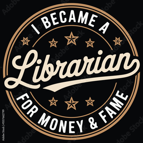I became a librarian graphic design for library lovers