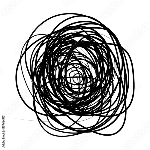 Simple graph illustration resembling a hand-drawn scribble