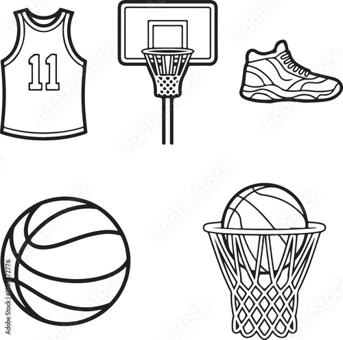 Basketball Dunk Silhouette in Action

Player Dribbling the Ball Vector Design

Slam Dunk Sports Silhouette Scene

Street Basketball Game Silhouette Art

Basketball Shooter in Motion Vector