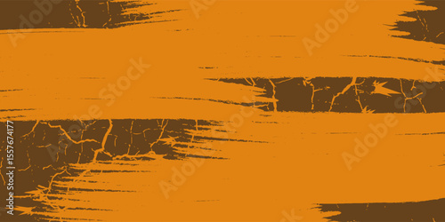 orange black brush Car sticker wrap pattern banner abstract sporty lines black orange color combination grunge brush modern pattern racing motorsport vector design. illustration