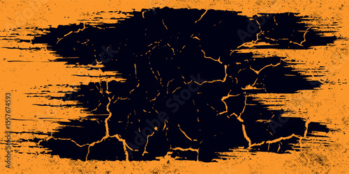 orange black brush pattern wrap car sticker banner abstract sporty lines black orange grunge brush color combination.
