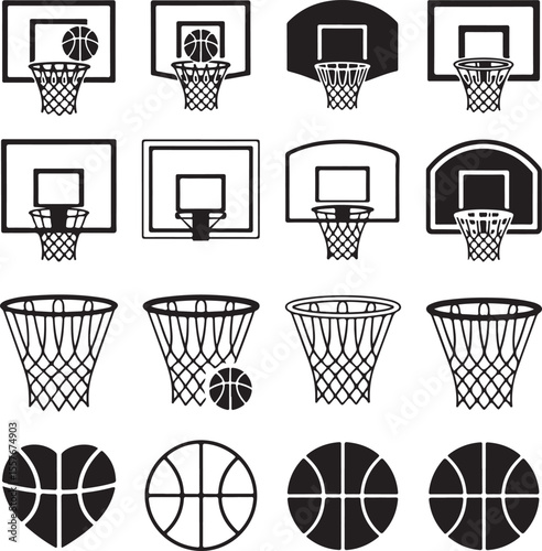 Basketball Dunk Silhouette in Action

Player Dribbling the Ball Vector Design

Slam Dunk Sports Silhouette Scene

Street Basketball Game Silhouette Art

Basketball Shooter in Motion Vector