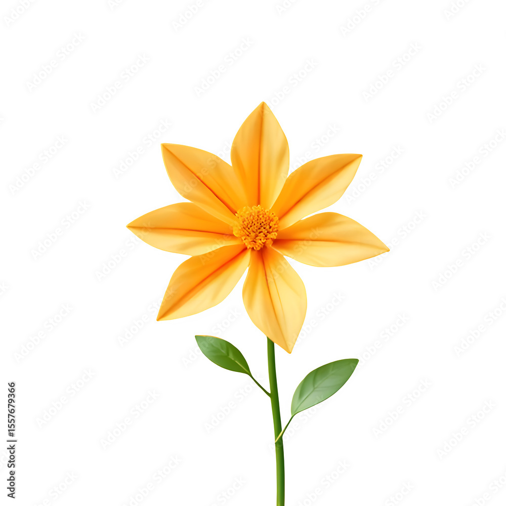 Obraz premium 3D Flower PNG