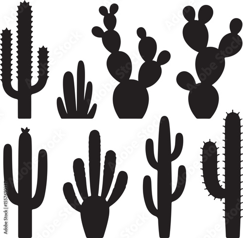 Cactus Silhouette Clipart – Desert and Succulent SVG Bundle

Desert Cactus Vector – Southwestern Plant Silhouette Design

Succulent and Cactus Silhouettes – Digital Cut Files for Cricut

Prickly Cactu