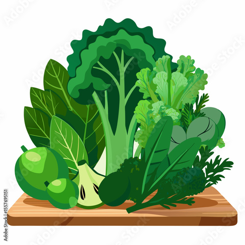 green cabbage with leaves
