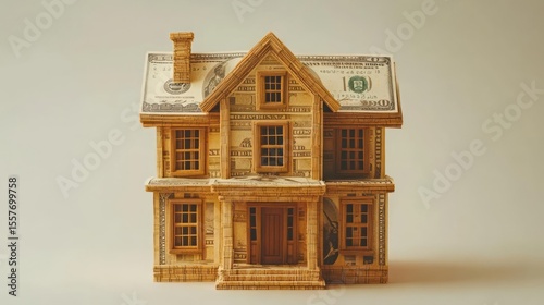 house made of money