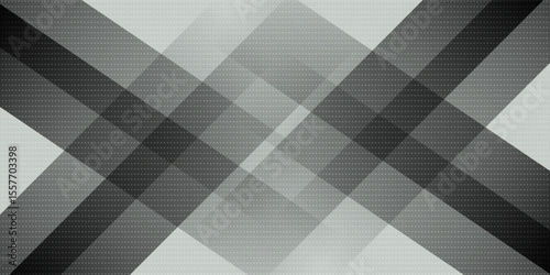 black White background with beautiful abstract pattern, banner design