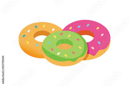 donut with sprinkles
