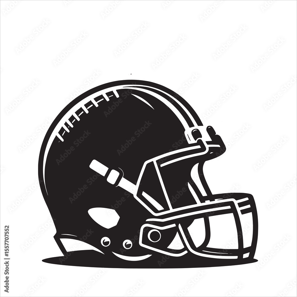 Fototapeta premium American Football Helmet