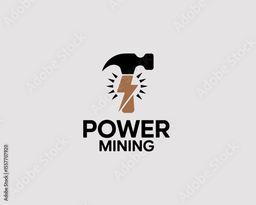 Power Mining Logo Design