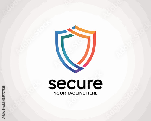 Secure Shield Logo Design