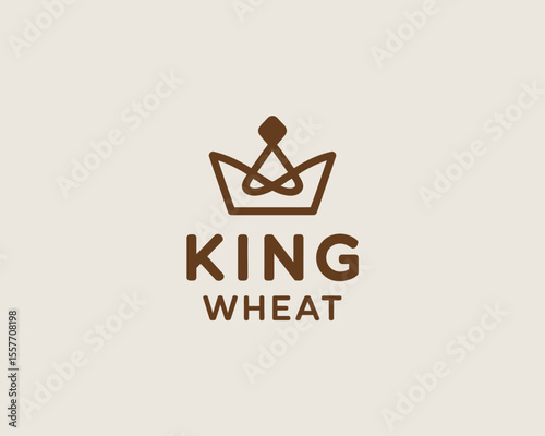 King Wheat Logo