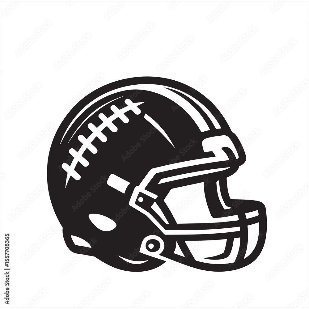 Fototapeta premium American Football Helmet