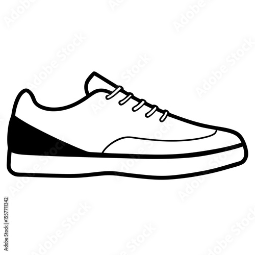 sport shoes isolated on white